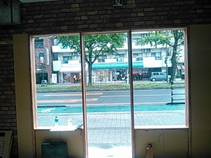 松山美容室　店内から